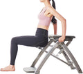 Pilates Fitness Chair - Split-Pedal Stability Equipment with 3-Speed Resistance for Home Gym Workout, Foldable Design