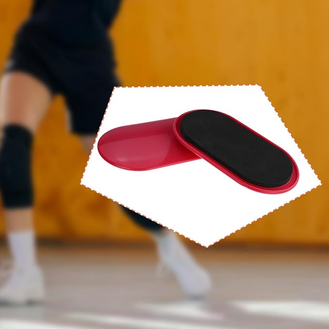 Core Sliders 2-Piece Set, Ab Pads for Home Gym, Portable Lightweight Sliding Discs for Exercise & Dance Training