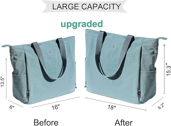 ESVAN Yoga Mat Bag Yoga Tote Carrier Shoulder Bag Carryall Tote for Office,Yoga,Pilates,Travel,Beach and Gym
