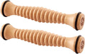 Body Back Wooden Foot Roller, Foot Massager for Plantar Fasciitis, for Stress Relief Support and Relaxation Through Smooth Fasciitis Roller Circulation Foot Pain Acupressure, 2 Pack