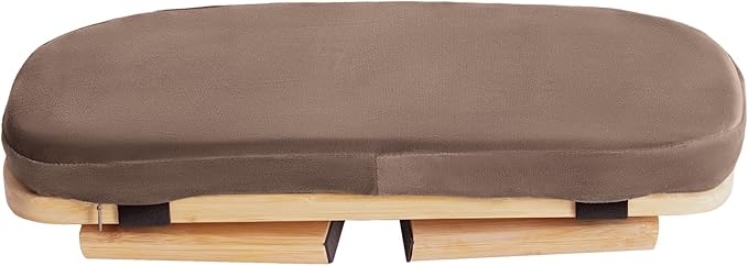 Meditation Bench, Foldable & Ergonomic Meditation Stool with A 5° Forward Tilt Angle, Portable Bamboo Meditation Stool, 396.83 lbs Capacity, for Seiza, Meditation, Prayer and Travel