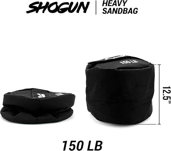 Shogun Sandbags for Working Out – Heavy Duty Workout Sandbag for Weight Training, Cross Training, Strongman, Fitness & Military Use – Adjustable Exercise Sand Bags for Full Body Training