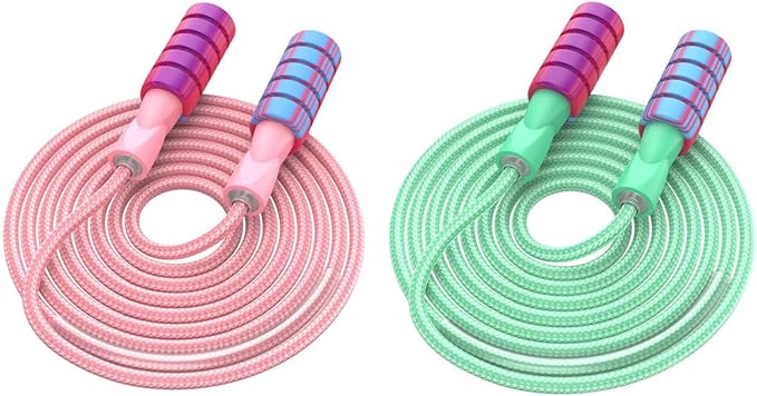 Jump Rope for Women Men, Fitness Jumprope for Women Workout, Adjustable Adult Exercise Skipping Rope