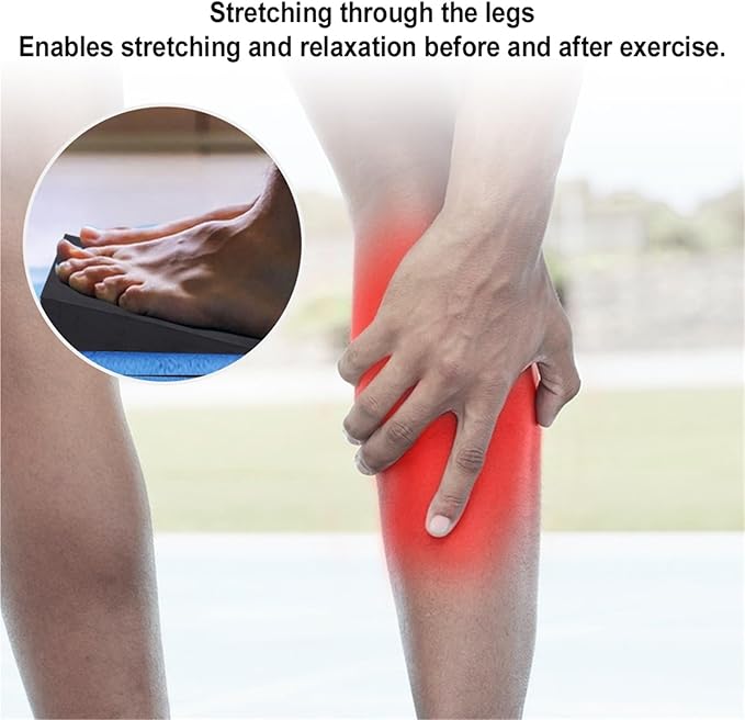 Yoga Foam Wedges Yoga Wedge Blocks Squat Block Multi-Functional Stretch Slant Board Calf Stretcher for Pilates