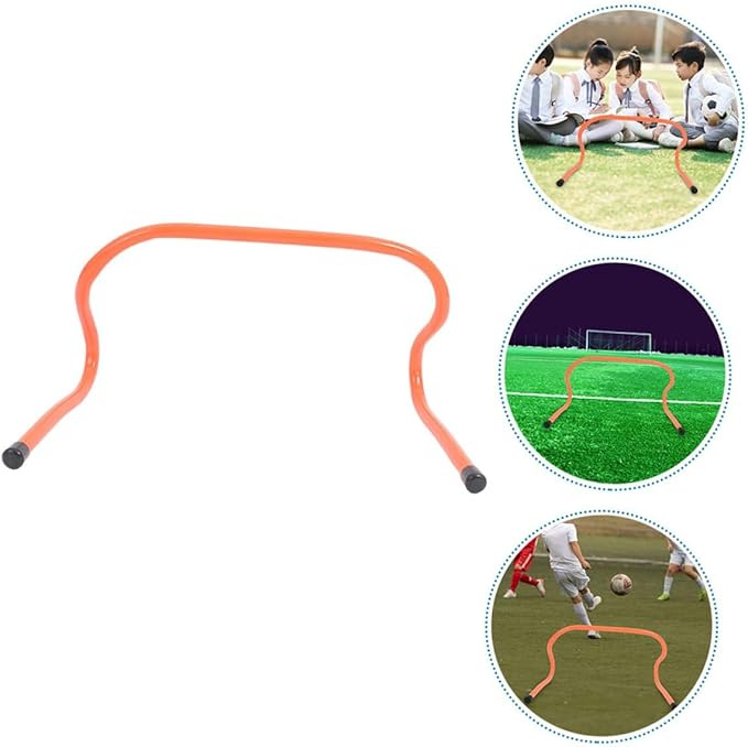 3pcs Speed Training Hurdles Set 15cm Plastic Agility Hurdles for Soccer Football Basketball Youth Sports Speed and Agility Training Equipment