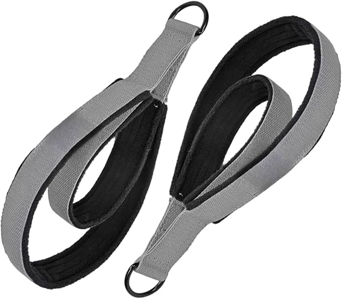 Pilates Strap, 1 Pair Double Loop Yoga Stretch Resistance Band Gym Workout Equipment Pilate Double Loop Strap