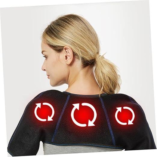 Breathable Support Belt Magnetic Therapy Tool Shoulder and Neck Massager for Shoulder Pad