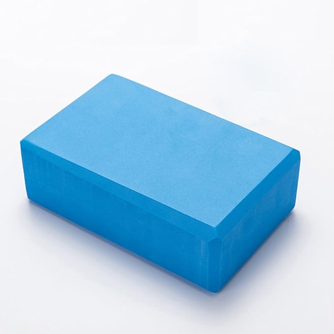 Set of 2 Yoga Blocks EVA Foam Exercise Bricks Provides Stability Balance and Support Improve Strength - 9 x 6x 3 inches