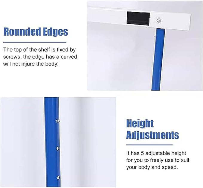 Height Adjustable Track & Field Hurdles, Sport Speed Hurdles Training Equipment for All Ages, Obstacle Courses and Drills Jumping Bar (3pcs 55)