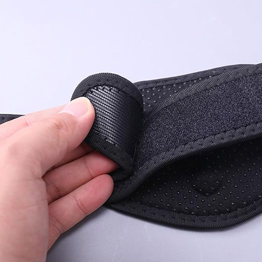 Neck Support Brace Strap: Adjustable Warm Magnetic Collar Self Heating Wrap Tourmaline - Neck Support for Men and Women