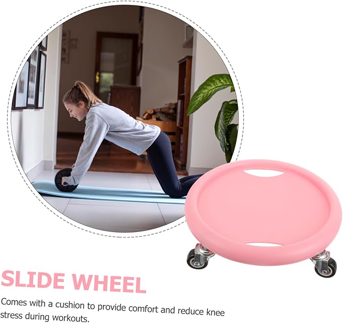 BESPORTBLE 1set Sliding Discs Abdominal Fitness Equipment Knee Cushion Multi-functional Workout Sliders for Core Strength and Toning Stylish Colors Easy to Clean