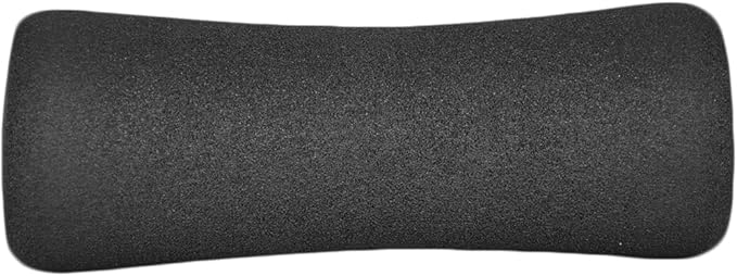 Foam Foot Pads Rollers Two Pair for Home Gym Exercise Machines Equipments Replacements with 1 Inch(2.5cm) Rod (Foam 8.66" X 3.15" Od X 0.87" Id)