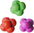 3pcs Hexagonal Reaction Balls for Agility Training Fitness Agile Balls for Hand Eye Coordination Reflex Improvement and Home Workout Equipment Random Color