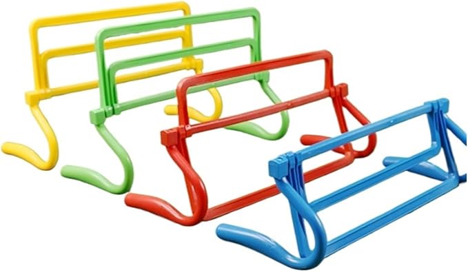 Speed Reading Training Hurdles Folding Football Training Can Adjust The Flexibility of Youth Hurdle Football Training Mobile Football Barrier Gift Agility Hurdles