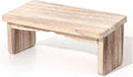 CKIDS Folding Meditation Bench - Paulownia Wood - Portable Kneeling Stool for Seiza Prayer and Yoga