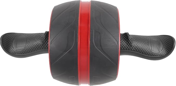 Ab Roller Wheel with Auto-rebound Function, Exercise Wheel for Core Workout, Fitness Equipment with Knee Pad for Home Abdominal Training