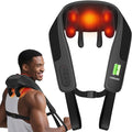 CooCoCo Upgraded Cordless Neck Massager - FSA Eligible, Back Massager for Pain Relief Deep Tissue, Shoulder Massager with Heat, 6D Shiatsu Kneading, HSA Store Massager Gifts for Mom Dad