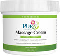 Herbal Therapy 4 Fl oz Massage Cream, Aloe Vera, Professional, Massage Therapy, Deep Tissue, Unscented, Hypoallergenic, Natural Ingredients, Skin Hydrating, Moisturizing, Muscle Relief