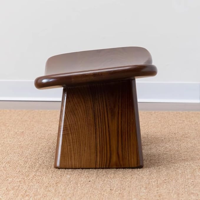 Solid Wood Meditation Stool, Meditation Stool, Church Meditation Stool, Sitting Stool, Tea Kneeling Stool, Meditation Yoga Stool,Brown