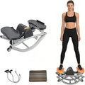 The rock stepper,rock stepper side to side,Machine for Home Exercise 15 Minutes for Quick Fat Burning and Body Shaping，Suitable for Home, Apartment, and Dormitory Use