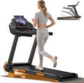 3-in-1 Foldable Treadmill with 15% Incline, Folding Treadmill with Handles, Portable Treadmills for Home and Office, 3.0HP Quiet Walking Pad with Three Screen Display, 300Lbs Capacity