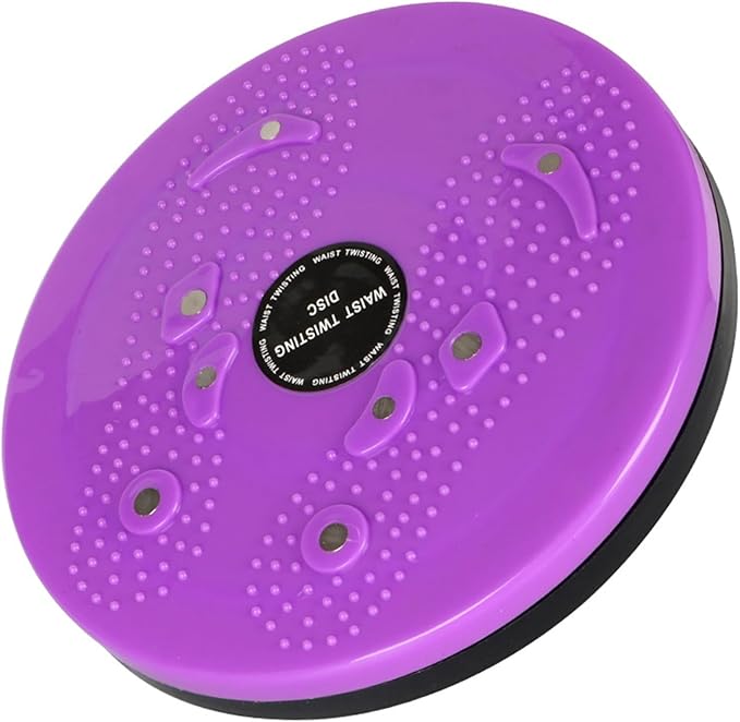 Body Sculpting Waist Twisting Disc with 8 Magnets - 9.8 Inch Ab Rotating Balance Board, Stable & Easy to Use for Beginners to Advanced Fitness Enthusiasts
