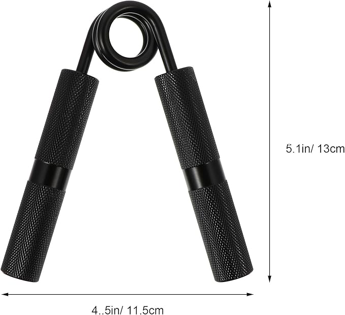 Hand Grip Strengthener and Finger Exerciser 100lbs Metal Heavy-duty Hand Gripper for Men Forearm Training Home Gym Strength Training Device Random Color