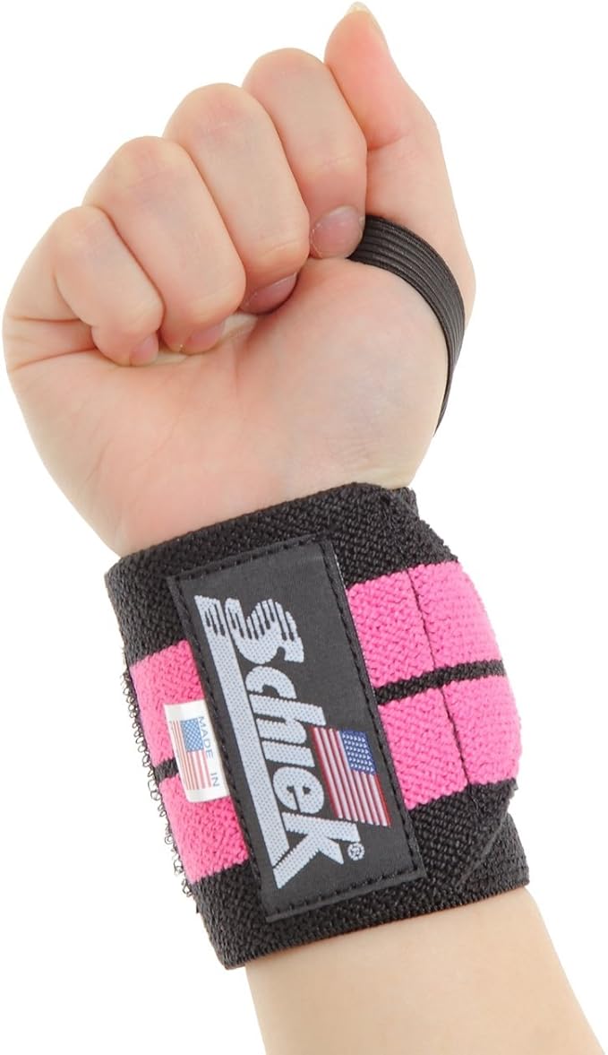 Schiek Sports Heavy Duty Model Wrist Wraps - Gym Workouts Wrist Support - Weight Lifting
