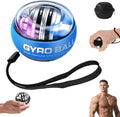 Wrist Ball, 2026 New Wrist Ball Exerciser, Auto-Start Gyroscopic Forearm Exerciser, Enhance Grip Strength, Hand Strengthening Devices, Adjustable Resistance, with LED Lights