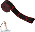 Fitness Resistance Bands for Stretching and Yoga, Number Stretch Resistance Band with Clear Markings, 8/10/12 Section Stretch Band for Fitness, Pilates, Dance, Full Body Workout