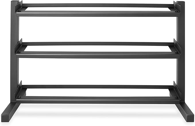 Philosophy Gym 3-Tier Dumbbell Rack, Heavy-Duty