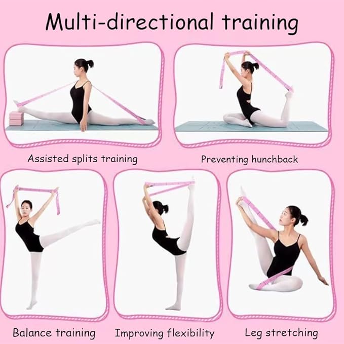 Fitness Resistance Band for Stretching and Yoga,Number Resistance Band,Fitness Resistance Bands with Numbers,Fitness Resistance Bands Numbered,Divided Into Different Tiers/Levels.
