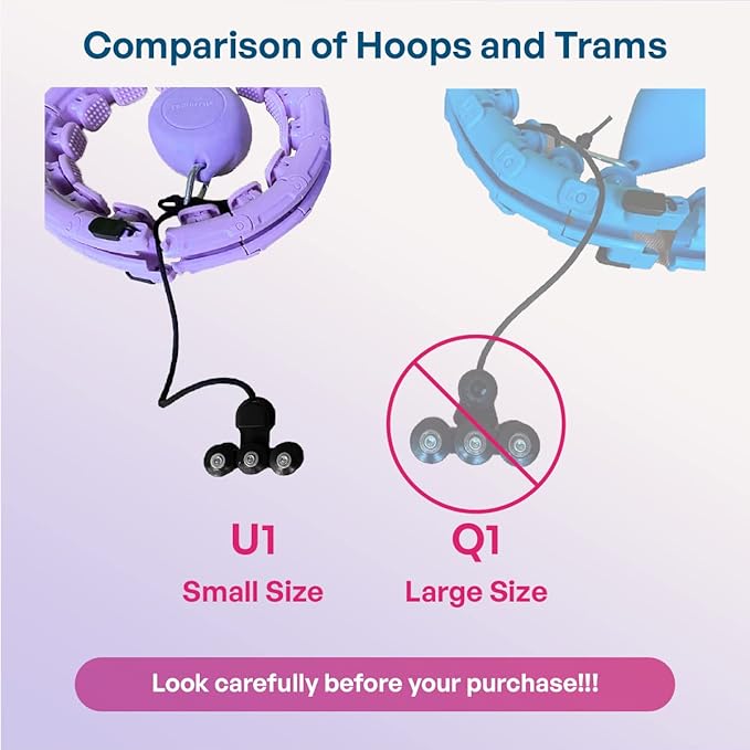 30/24/12 Knots, Upgraded Magnetic Lock Weighted Hula Hoop for Kids Adults Weight Loss, Infinity Hoop Plus Size, Home Indoor Outdoor, Fitness Exercise, Abdominal Toner