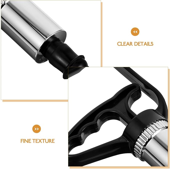 Garneck Manual Cupping Pump Handheld : Vacuum Suction Hand Replacement Pump for Cupping Therapy Back Massage - Adjustable Pressure Suction for Home Salon Spa Use