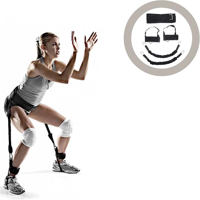 Basketball Training Equipment Multi-use Jumping Trainer Leg Exercise Strap Resistance Bands