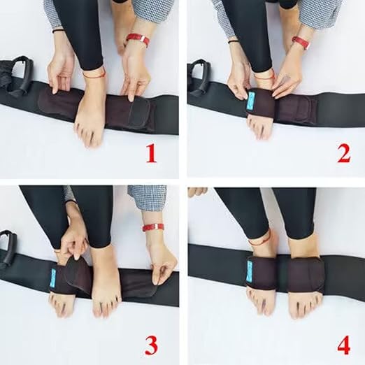 Leg Recovery Exercise Equipment for Increasing Range of Motion after Knee Replacement, Suitable for Relieving Knee Pain,Stretches Knees, Hips & Hamstrings, Improving Mobility (Single-legged Styles)