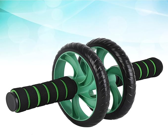 Happyyami Abdominal Wheel Abdominal Device Ab Roller for Workout Gym Exercise Equipment Lose Weight Fitness Tool