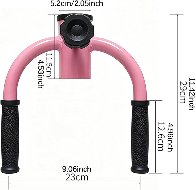 Row Attachment Strength Training Bar Metal Equipment,Handle Attachment for Hand Grip for Back Shoulders Triceps