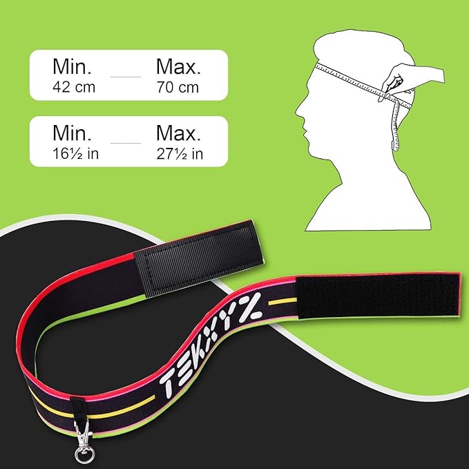 TEKXYZ® Reflex Ball with Counter App & Online Community, 2 Difficulty Levels Boxing Ball with Headband, Perfect for Reaction, Agility, Punching Speed, Fight Skill & Hand Eye Coordination Training