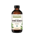 Banyan Botanicals Refined Sesame Oil – Organic Sesame Oil for Skin, Body, Hair & More – Multiple Sizes – 8 oz – Non GMO Sustainably Sourced Vegan