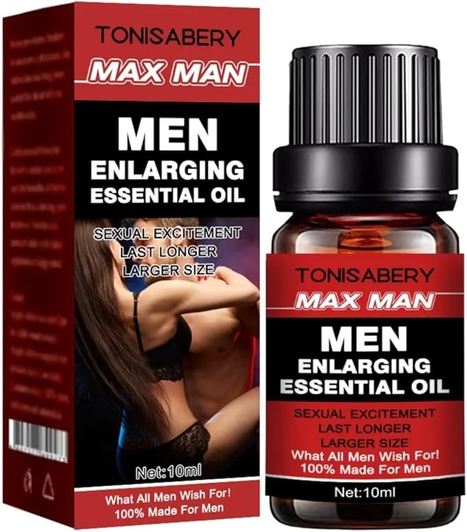 Tonisabery MAX Man, Massage Oil for Men 10ml (RED)