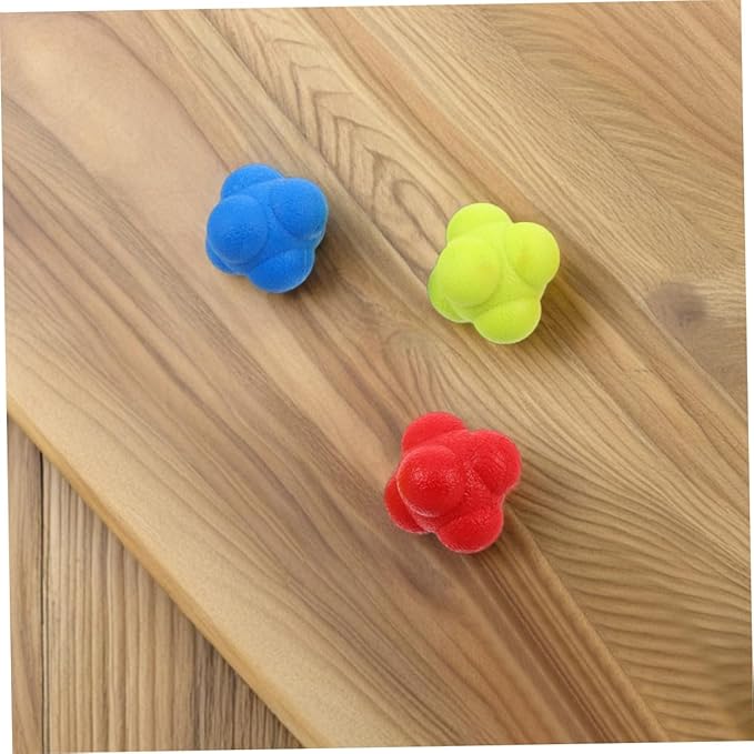 6pcs Reflex Agility Training Balls Enhance Hand-Eye Coordination Reaction Speed for Boys and Girls Adults Sports Fitness Training Toys