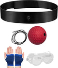 PUCHEN Box Bollen, Box Ball Game, Boxing Reflex Ball, Boxing Ball with Headband Punching Balls Equipment for, Reaction Speed,Agility, Punching Speed, Fight Skilland Hand Eye Coordination Training