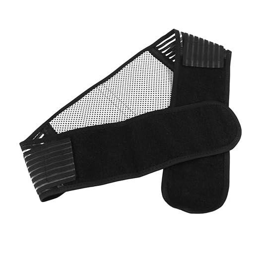 NOLITOY 2pcs Magnetic Therapy Back Support Magnetic Waist Support Self-heating Brace Size (