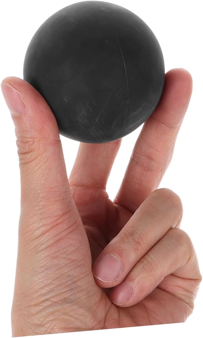 KESYOO 4pcs Professional Sports Balls Low Speed Training Balls Reaction Rubber Material