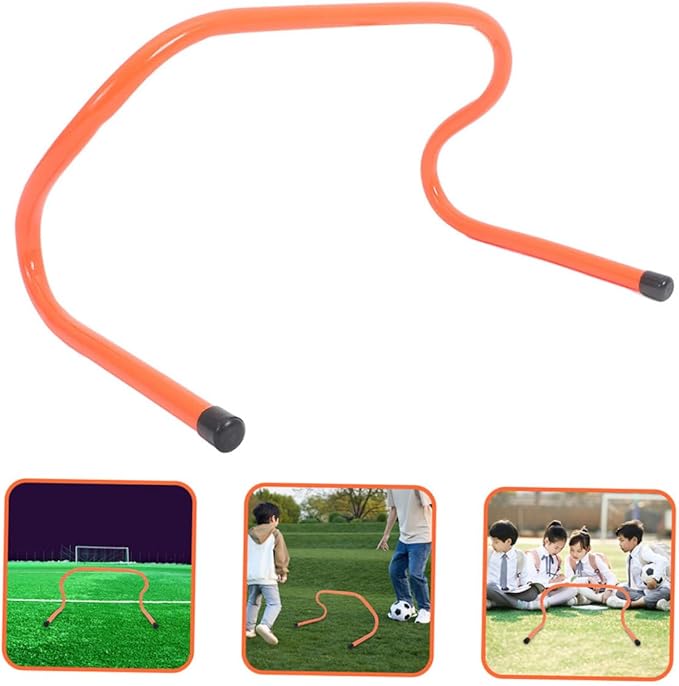 3pcs Agility Hurdles for Sports Training Durable Plastic Speed Hurdles for Football Athletics Essential Equipment for Boys and Girls and Athletes Height