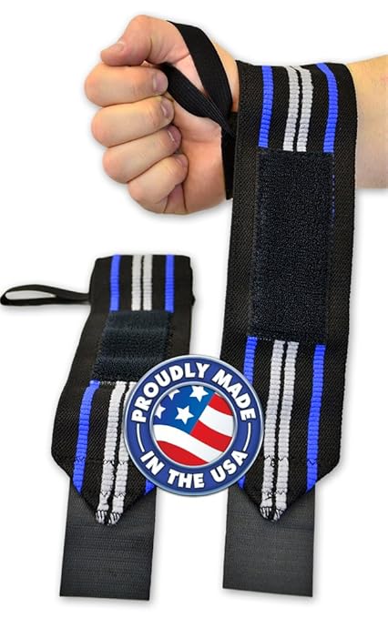 Titanium Powerlifting Wrist Wraps 36 inch