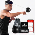 Boxbollen® Boxing Reflex Ball - Celebrity-Endorsed Home Workout Game - App-Connected Punch Counter - Hand Eye Coordination Training Ball - Christmas Gift for Boxers, All Ages - Stocking Stuffer