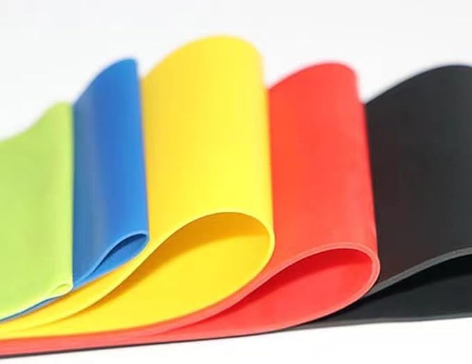 Resistance Bands for Working Out,5-Levels Elastic Exercise Bands for Men and Women Body Stretching,Yoga,Booty Legs,Pilates,Stretch Bands for Physical Therapy,Training,Workouts,Fitness,Working