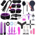 Fashion 28 Piece Purple Nylon Leather Fitness Set, Pilates Equipment, Wrist and Hip Fun Yoga Supplies, Cosplay Accessories, Couple Gifts